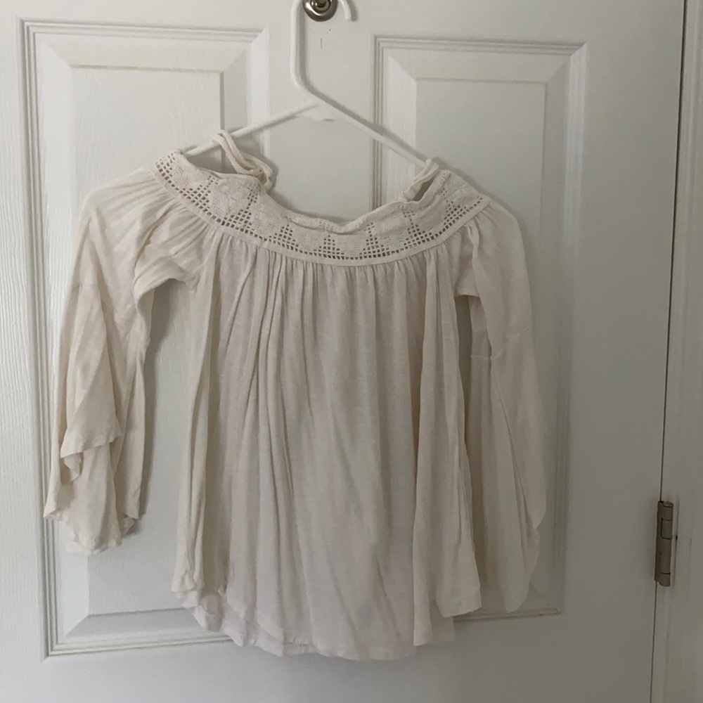 Target off the shoulder flowy shirt